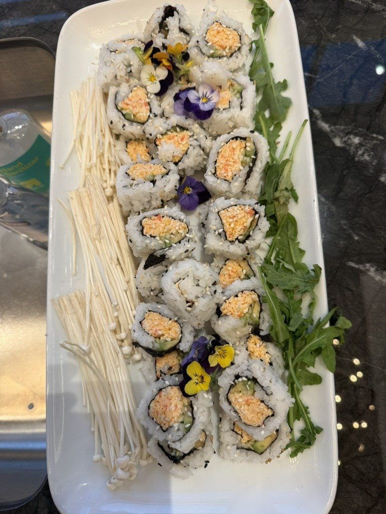 Sushi platter
